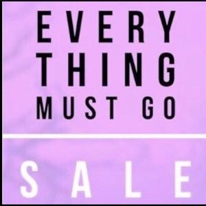 End of year closet clean out.